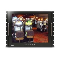 17" 8U Rack Mount Ready LCD CCTV Monitor